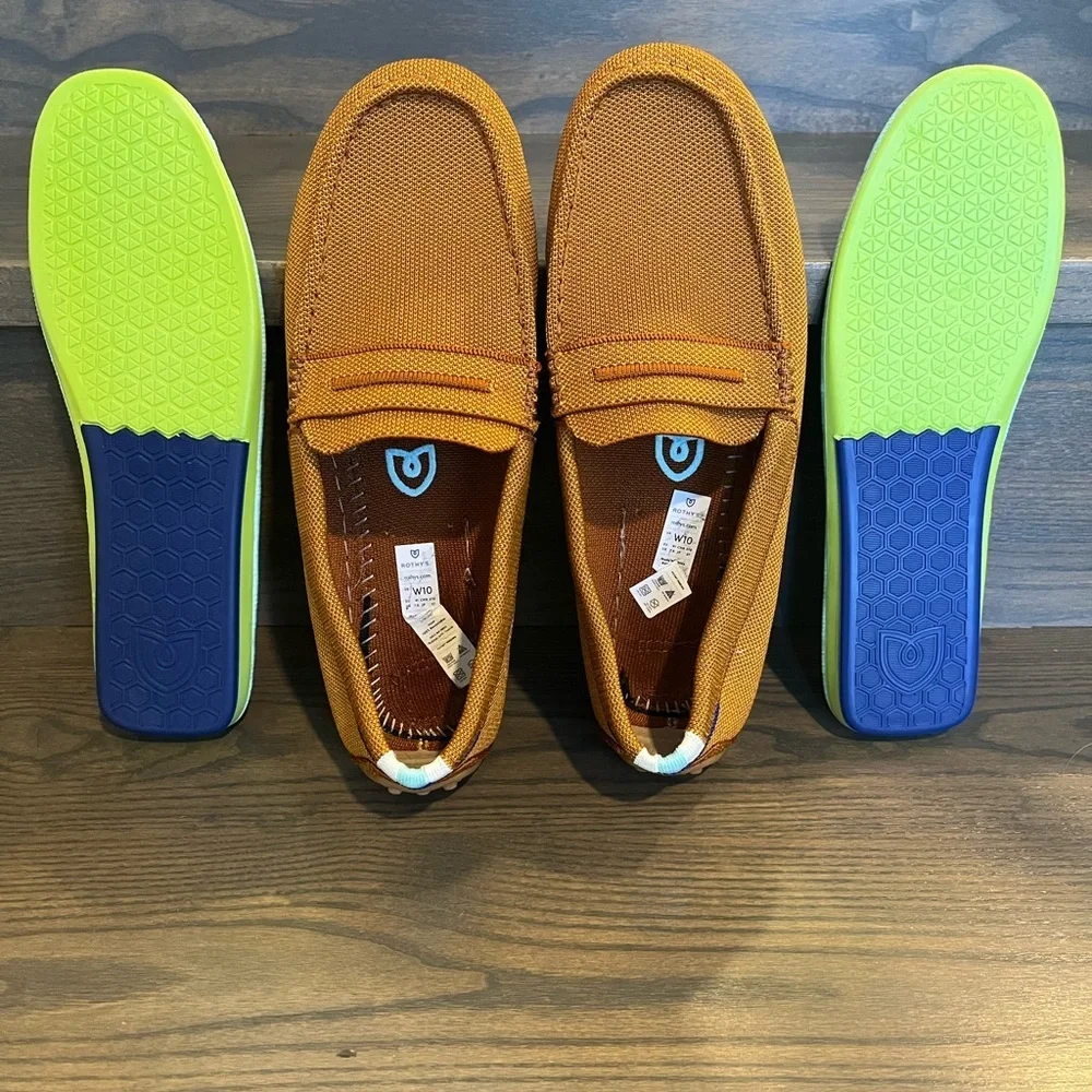 Rothy's The Driver in Mustard Size 10
